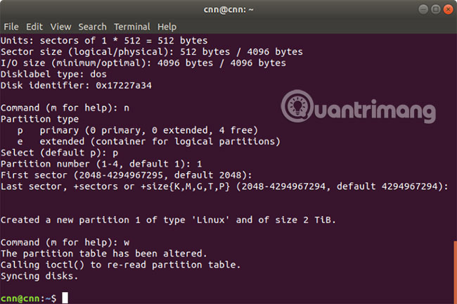 Format and mount USB in Linux Picture 7