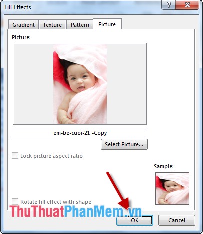 Format background color for text page in Word Picture 13