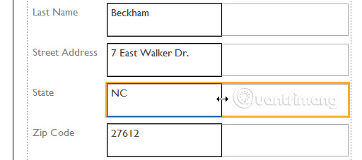 Format forms in Access 2016 Picture 12