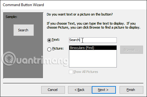 Format forms in Access 2016 Picture 4