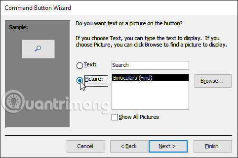 Format forms in Access 2016 Picture 5