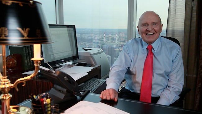 Former General Electric Jack Welch CEO: the quality of leadership is both innate and moderate, through training Picture 2