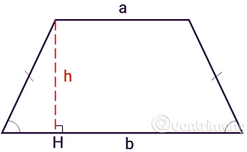 Formula to calculate trapezoidal area: normal, square, weight Picture 5