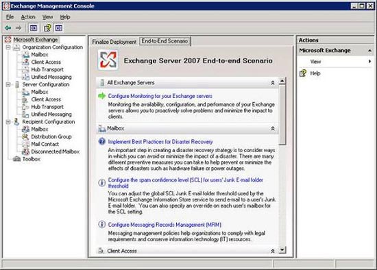 Forward from Exchange 2000/2003 to Exchange Server 2007 (part 2) Picture 6