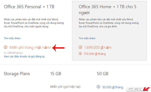 Free 1 year Microsoft Office 365 Personal and 1 TB OneDrive Picture 2