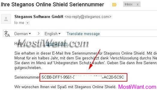 Free 1 year Steganos Online Shield 365 license Picture 3