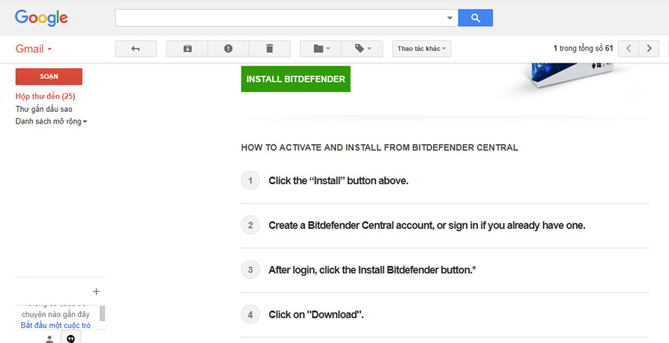 Free 6 month license for Bitdefender Internet Security 2019 Picture 2