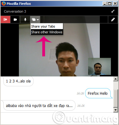 Free chat and texting on FireFox browser Picture 7
