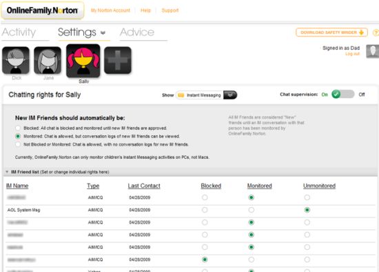 Free child management software Picture 8