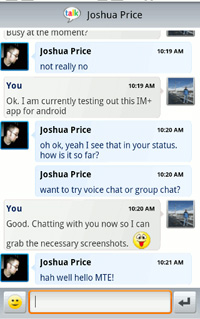 Free IM + Pro app for Android users Picture 4