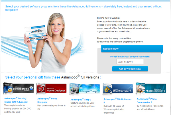 Free license Ashampoo Anti-Malware 1.21 within 180 days Picture 4
