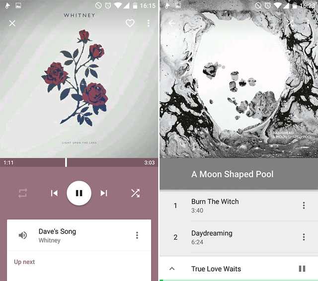 Free music player application for Android phones Picture 1