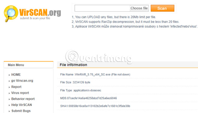 Free online virus scanning tools online Picture 6