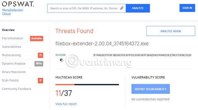 Free online virus scanning tools online Picture 7