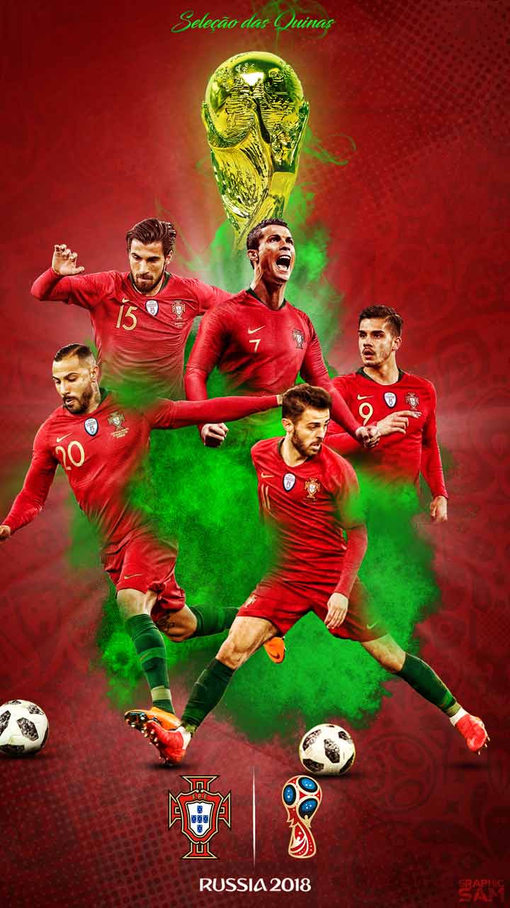 Free phone wallpapers with the 2018 World Cup theme Picture 23