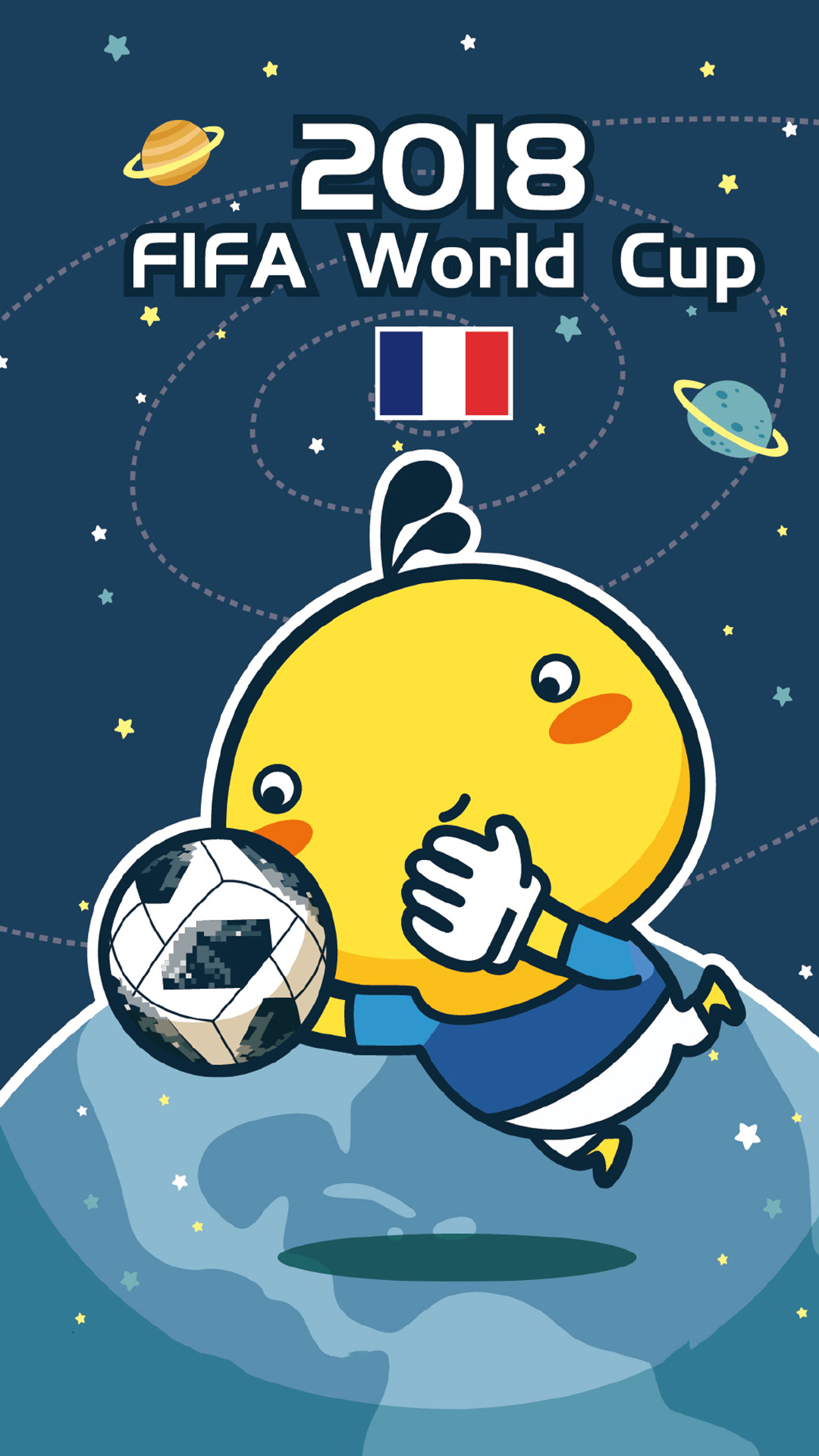 Free phone wallpapers with the 2018 World Cup theme Picture 34