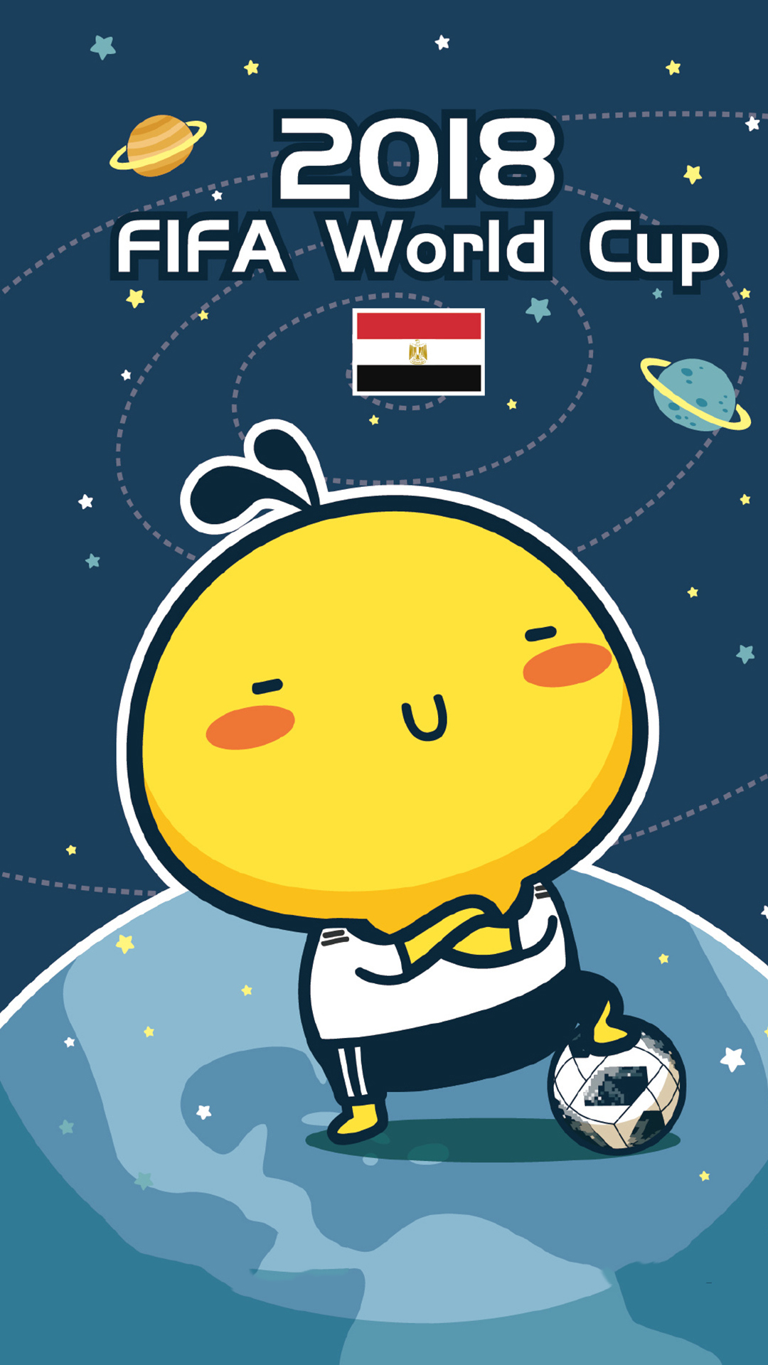 Free phone wallpapers with the 2018 World Cup theme Picture 35