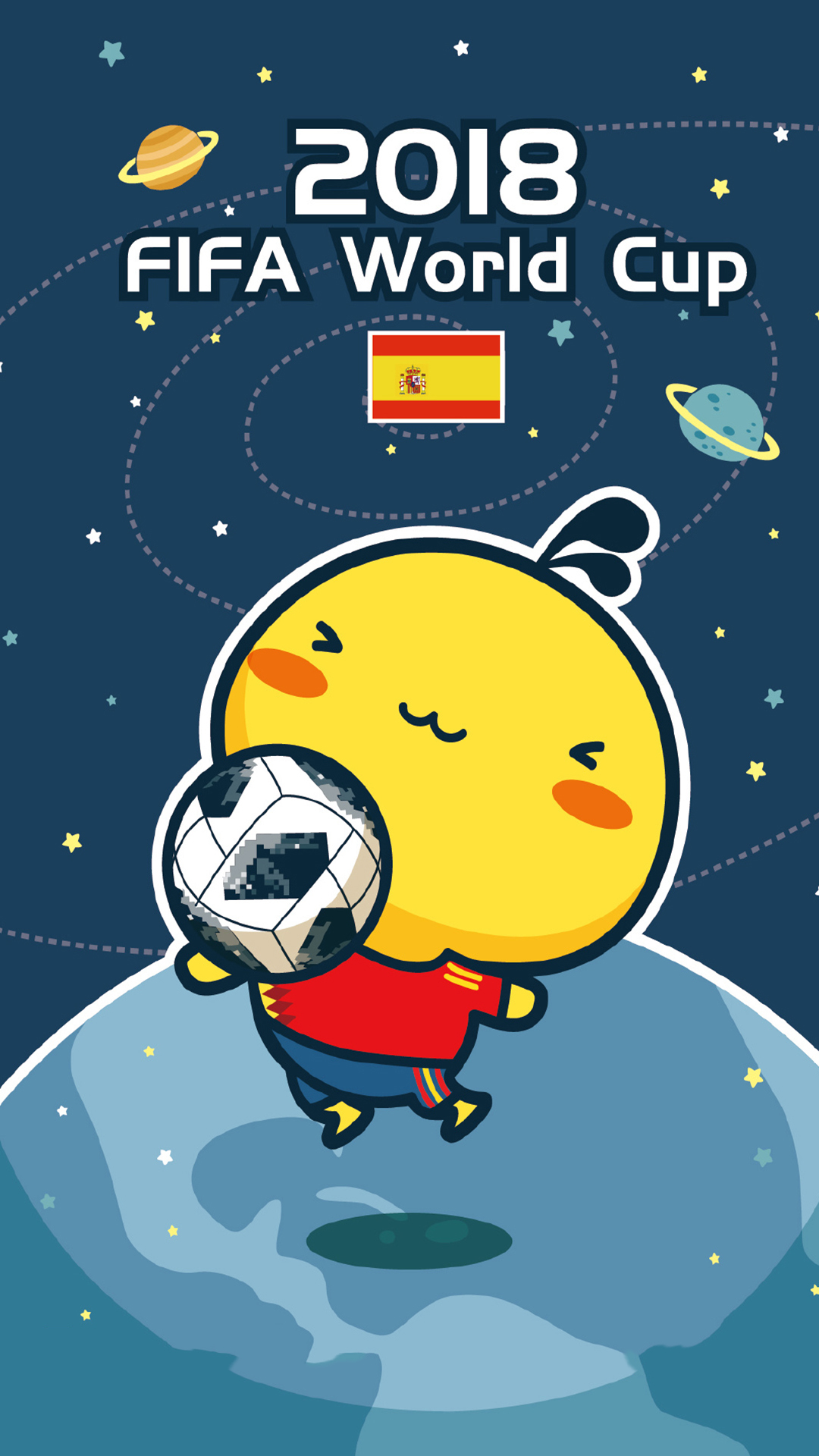 Free phone wallpapers with the 2018 World Cup theme Picture 36