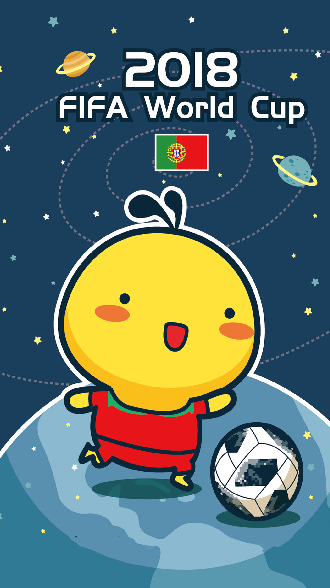 Free phone wallpapers with the 2018 World Cup theme Picture 37