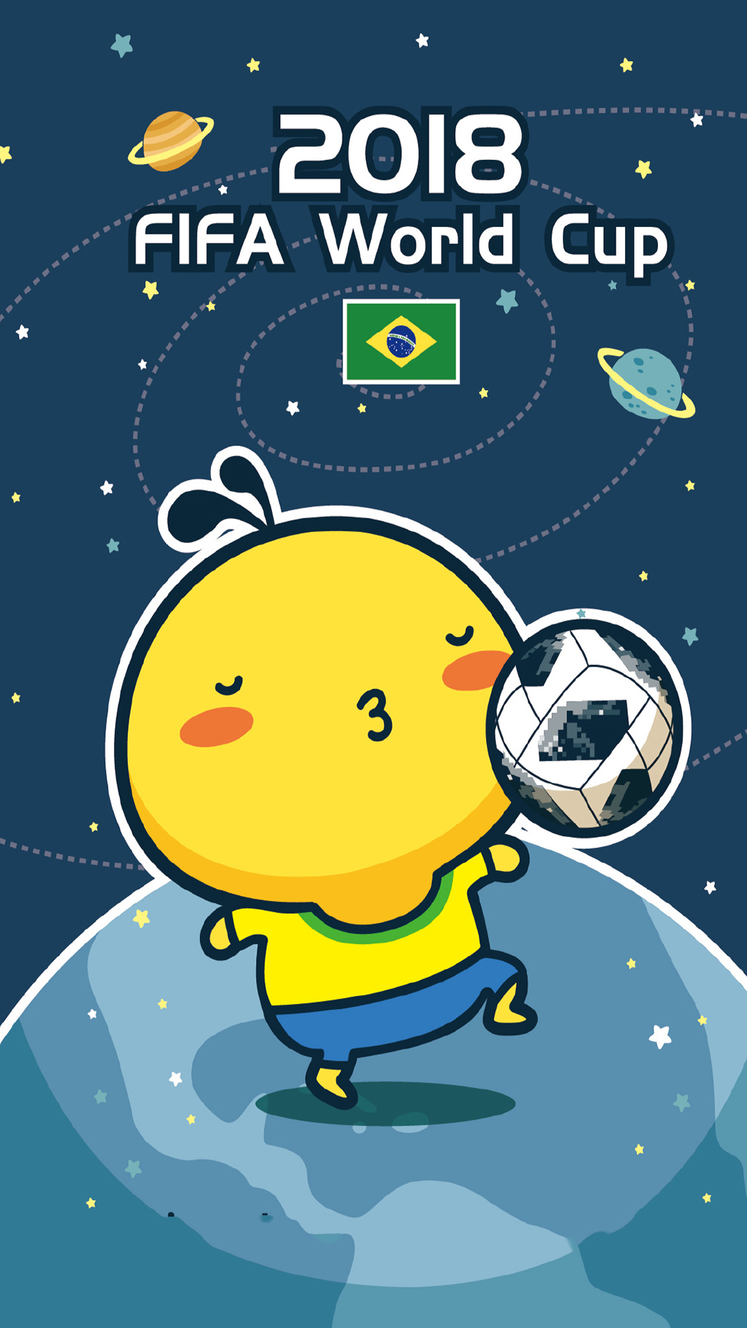 Free phone wallpapers with the 2018 World Cup theme Picture 39