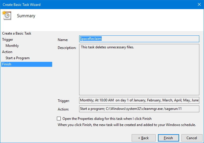 Free up hard drive space automatically on Windows 10 with Disk Cleanup Picture 10