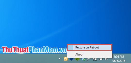 Freeze the computer hard drive with Reboot Restore Rx Picture 3