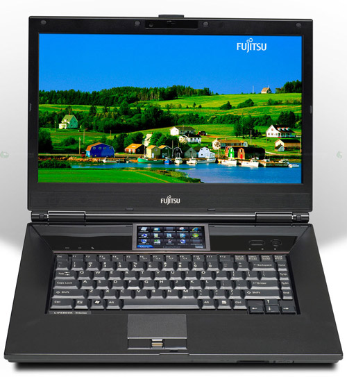 Fujitsu 2-screen laptop Picture 2