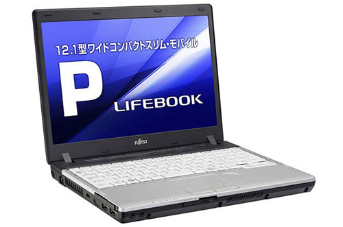 Fujitsu laptop and projector Picture 2