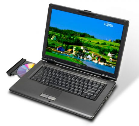 Fujitsu laptop 'break up' traditional colors Picture 1
