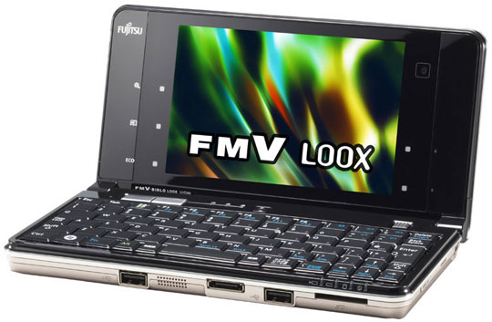 Fujitsu launched a 5.6-inch Fujitsu LOOX U compact netbook Picture 1