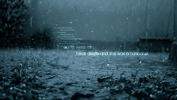 Full HD rain wallpaper for those you are sad Picture 12