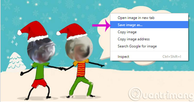 Funny application about Noel on Facebook Picture 5