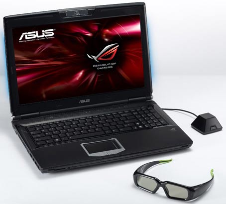 G51J 3D - 3D laptop for gamers from Asus Picture 6