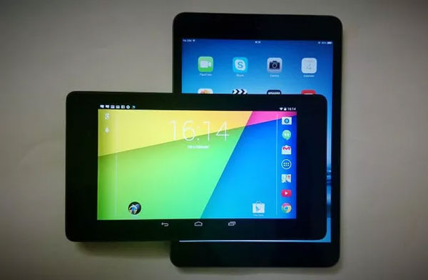 Galaxy S20 Ultra 6.9 inch screen, Nexus 7 7 inch screen, 2 screens equally large? Picture 3