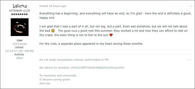 GandCrab blackmail extinguished after earning $ 2.5 billion worldwide Picture 6