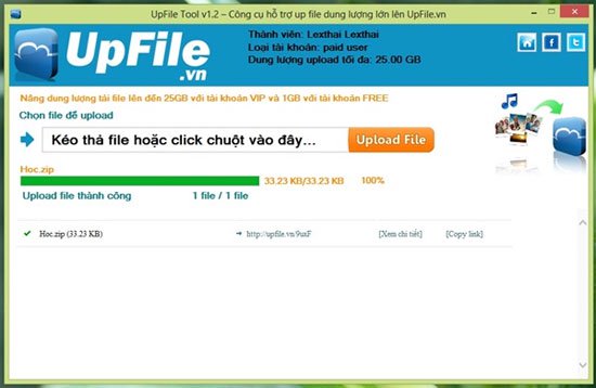 General tools Upload and share data right on the Desktop Picture 6