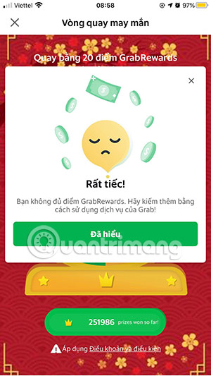 Get 1 year of free Grab with Spin To Hit event Picture 4
