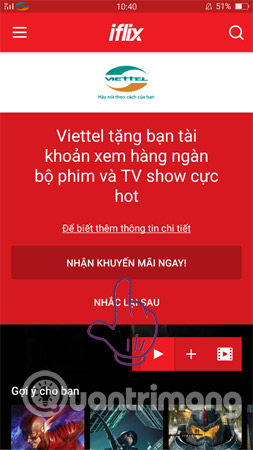 Get 3 months of free movies on iflix with Viettel sim Picture 2