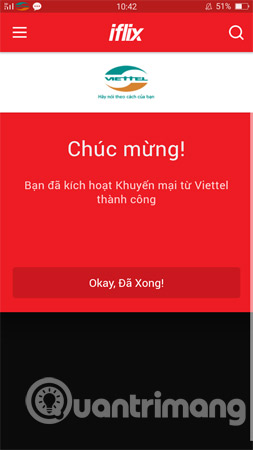 Get 3 months of free movies on iflix with Viettel sim Picture 5