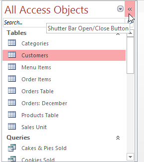 Get familiar with Acccess 2016 interface and basic operations Picture 10
