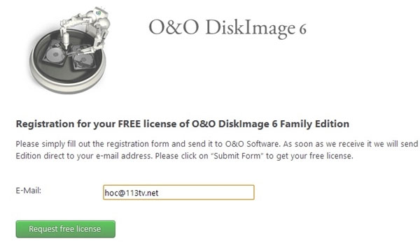 Get free O&O DiskImage 6.8 Professional license Picture 3
