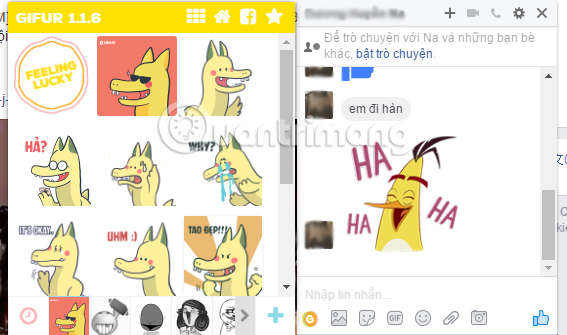 GIFUR emoji set for Facebook Messenger Picture 5