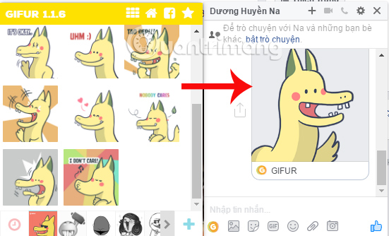 GIFUR emoji set for Facebook Messenger Picture 6