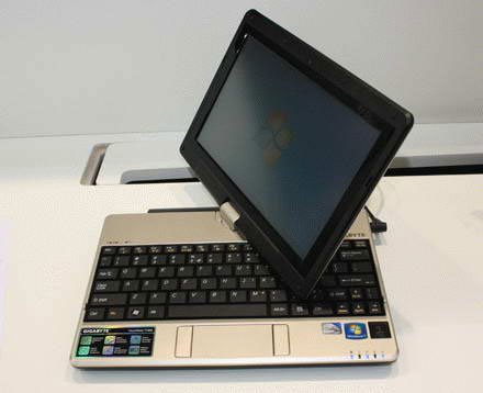 Gigabyte T1005M - MTB with Atom N550 dual core Picture 1