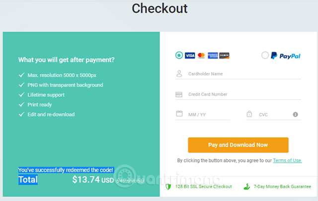 Give you a 45% discount coupon when buying a logo on DesignEvo Picture 7