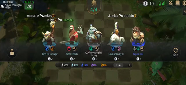 Gold farm tips and choose Auto Chess Mobile Picture 5