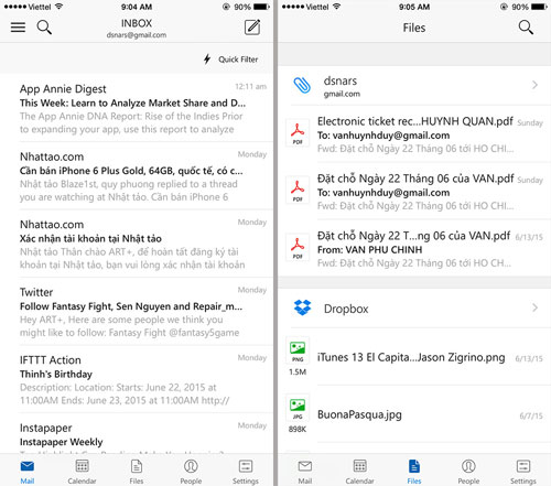 Good and handy email applications on iOS Picture 2