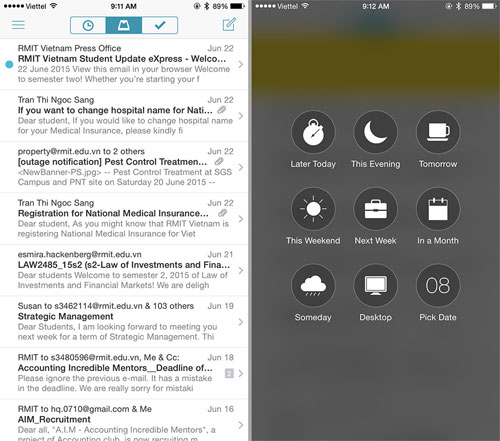 Good and handy email applications on iOS Picture 3