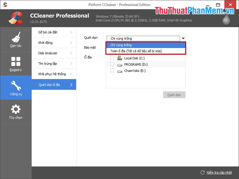 Good tips, features on CCleaner Picture 7
