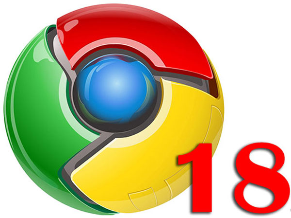 Google Chrome 18 is the world's most popular browser Picture 1
